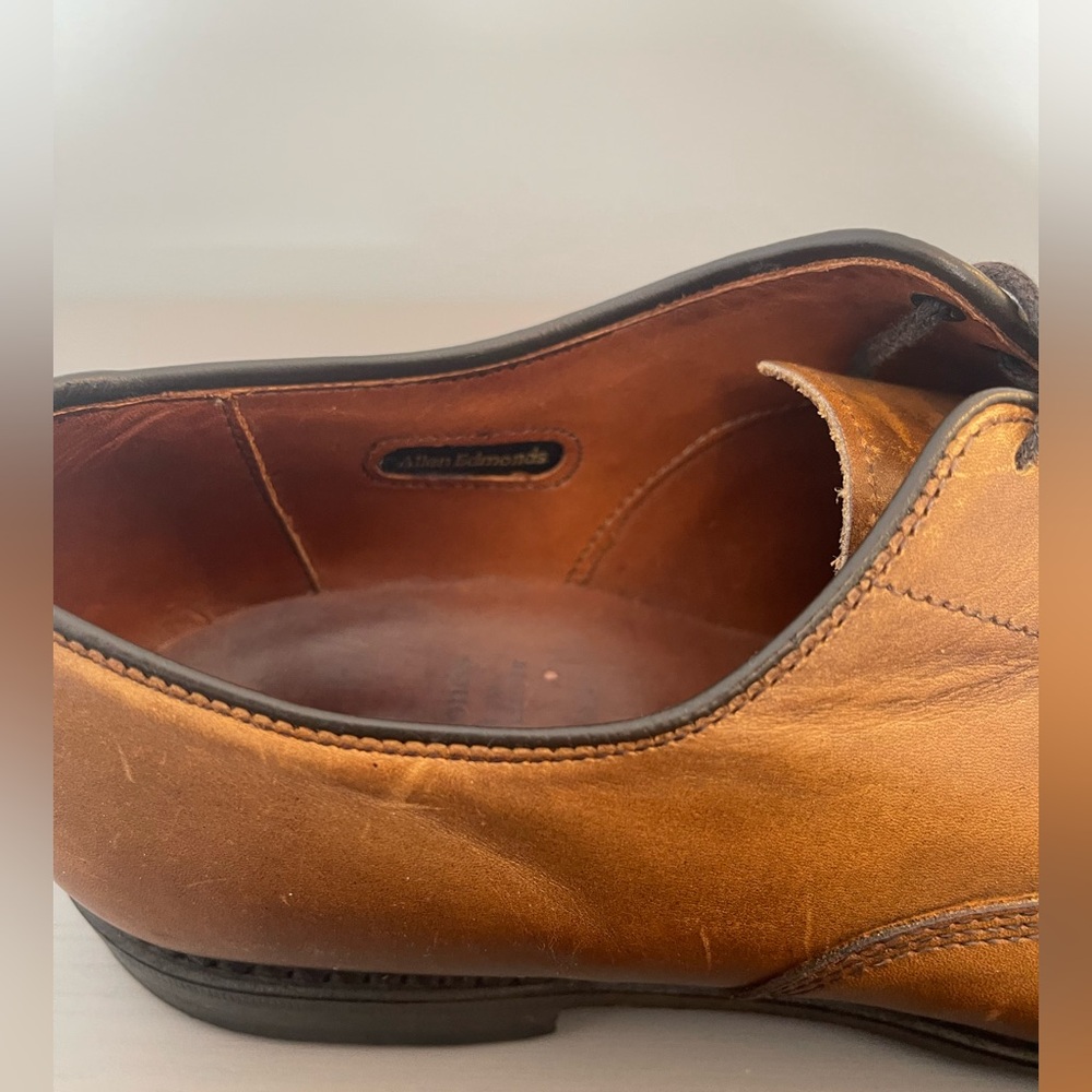 Allen Edmonds Park Avenue Cap-Toe Oxford Men’s Dress Shoe 10.5D - Picture 10 of 14